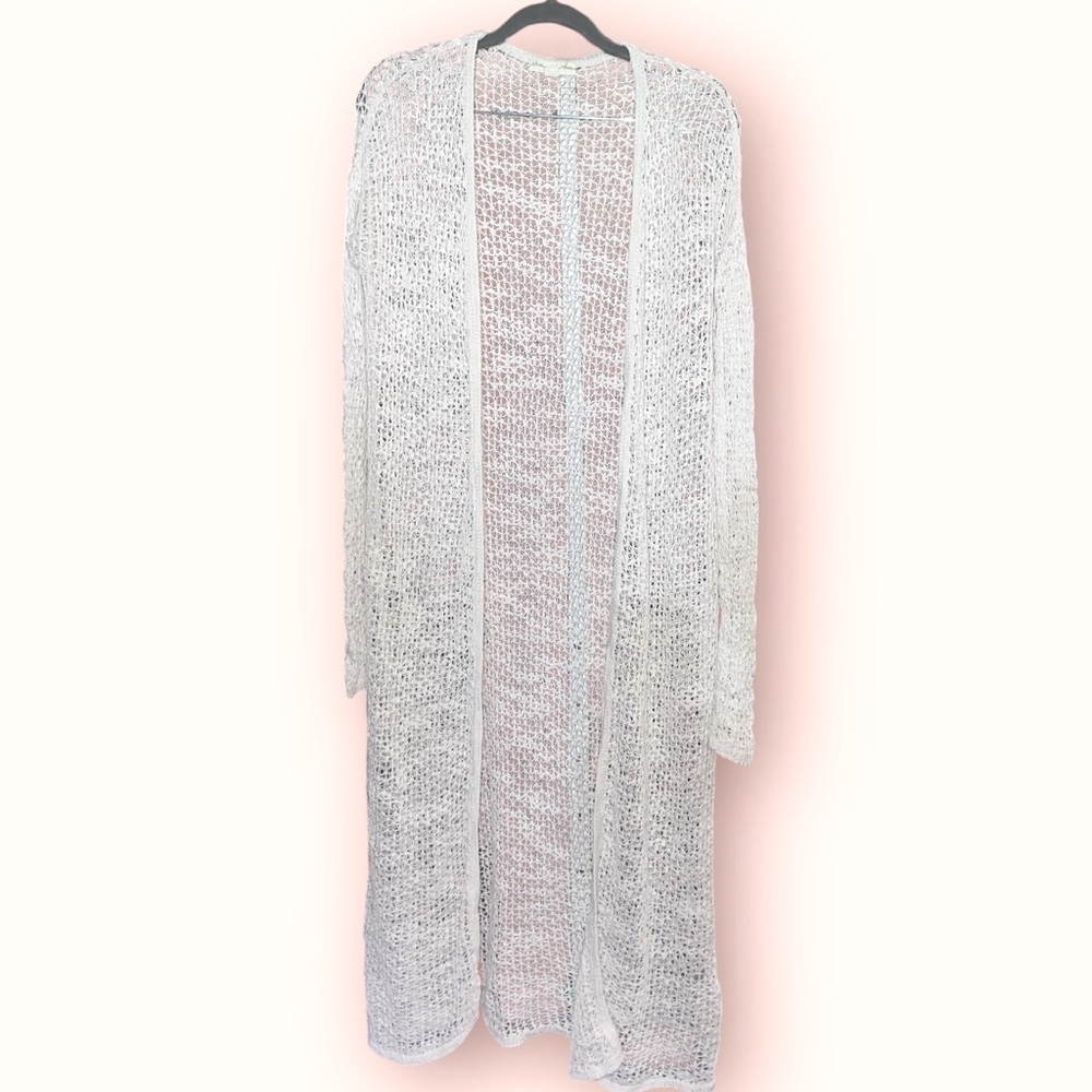Urban Outfitters Staring At The Stars Long Sleeve Loose loosely Knit Long Duster